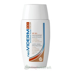 neoVIDERM 100 SPF 50+ COLOR tónovaná fluidná emulzia 50 ml