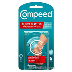 Compeed NÁPLASŤ na pľuzgiere DISCREET 5ks