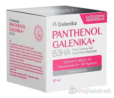 Panthenol Galenika+ B3HA Face Creamy-Gel 50 ml