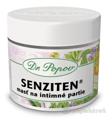 Dr. Popov Senziten masť na intímne partie 50 ml