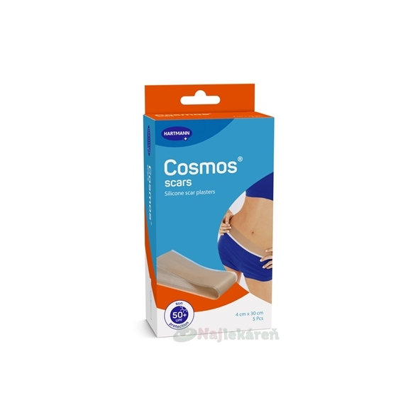 Cosmos scars silikonové náplasti na jazvy 4cmx 30cm