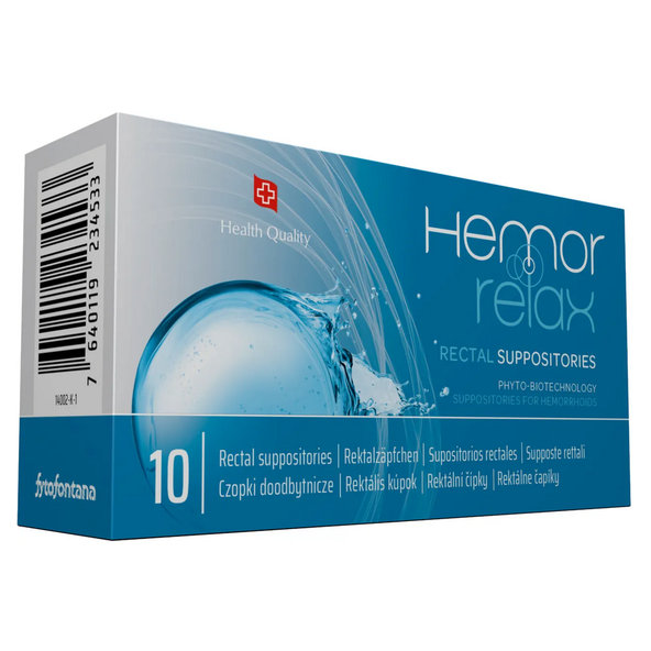 fytofontana Hemorrelax rektálne čapíky 10ks