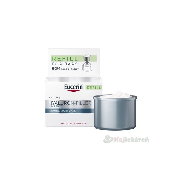 Eucerin HYALURON-FILLER+3xEFFECT Nočný krém REFILL 50ml