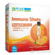 Plus Lekáreň Immuno Shots ampulky pomaranč a mandarínka 10 x 25 ml