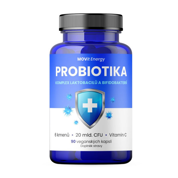 MOVit Energy probiotiká 90 vegánskych kapsúl