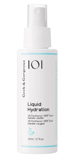 Geek & Gorgeous Liquid Hydration 5% Panthenol + NMF Tonikum 110ml