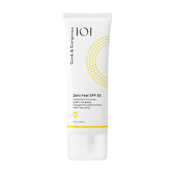 Geek & Gorgeous Zero Feel SPF 50 opaľovací krém 75ml