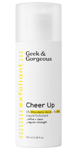 Geek & Gorgeous Cheer Up Kyselina mandľová + salicylová Exfoliant 100ml