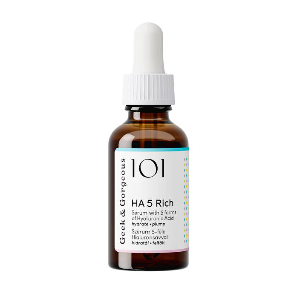 Geek & Gorgeous HA 5 Rich sérum s kyselinou hyalurónovou 30ml