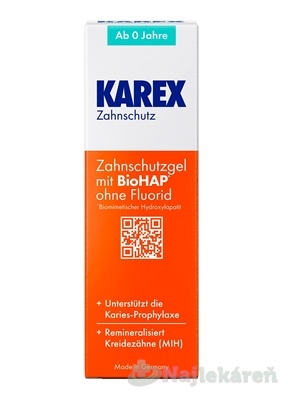 E-shop KAREX Gél na ochranu zubov 50 ml