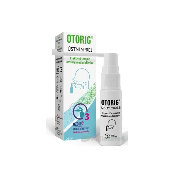 Otorig ústny sprej OzoilE 20 ml
