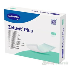 ZETUVIT Plus kompres nasiakavý sterilný 20x25 cm 10 ks