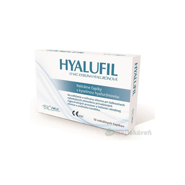 HYALUFIL REKTALNE CAPIKY 10KS BIOFAKTOR