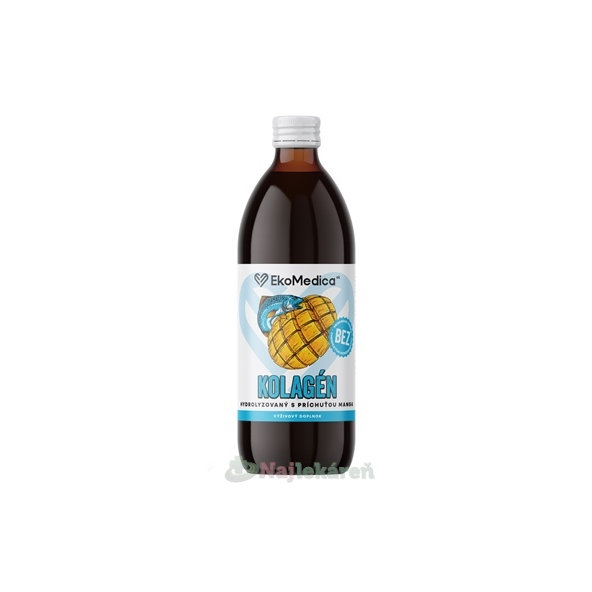 EkoMedica SK Kolagén nápoj mangová príchuť 500 ml