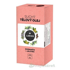 LEROS SUCHÝ TELOVÝ OLEJ ROZMARÍN & BORIEVKA 100 ml