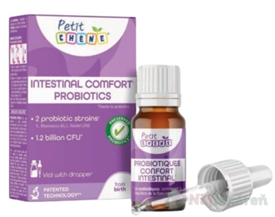 Petit Chêne Intenstinal Comfort probiotické kvapky 5,5ml kúpite na Najlekaren.eu