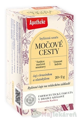APOTHEKE FARMA MOČOVÉ CESTY bylinná zmes 20x2 g