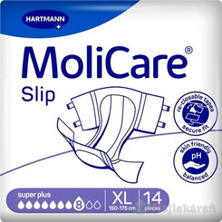 MoliCare Slip Super Plus 8 kvapiek XL 150 - 175 cm 14 ks