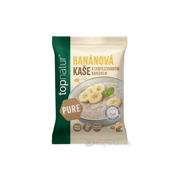 topnatur PURE KAŠA Banánová ryžovo-ovsená 60 g