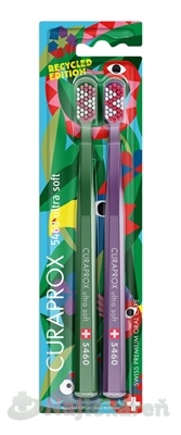 CURAPROX CS 5460 ultrasoft Recyklovaná edícia zubná kefka 2 ks kúpite na Najlekaren.eu
