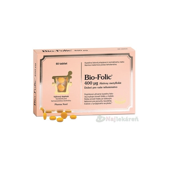 Bio-FOLIC 400 μg 60 tabliet