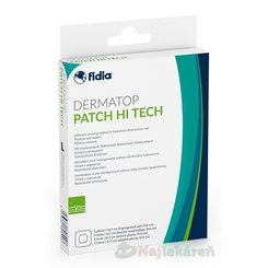 DERMATOP Patchi Hi Tech samolepiace krytie na rany 5 ks