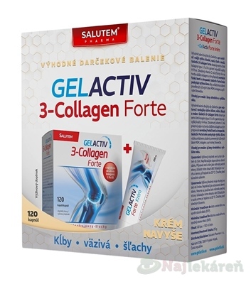 GELACTIV 3-Collagen Forte Darčeková edícia SALUTEM