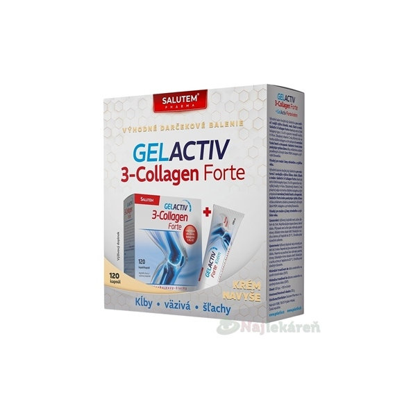 GELACTIV 3-Collagen Forte Darčeková edícia SALUTEM