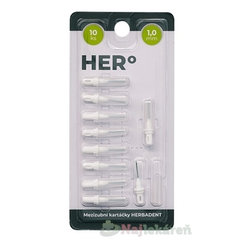 HERBADENT HERo ELECTRA Medzizubná kefka 1,0 mm 10 ks