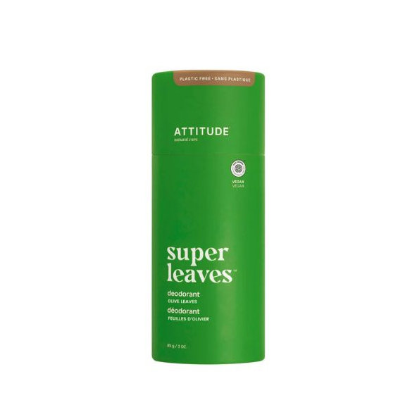 ATTITUDE Prírodný tuhý deodorant Super leaves - olivové listy 85 g