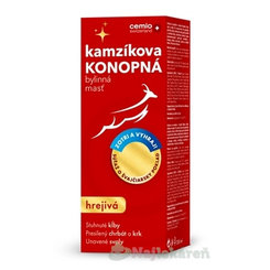 Cemio Kamzíkova konopná masť hrejivá limitovaná edícia 200 ml