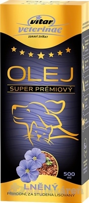 VITAR Veterinae ĽANOVÝ OLEJ 500 ml