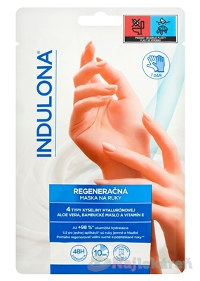 INDULONA Regeneračná maska na ruky 1 pár