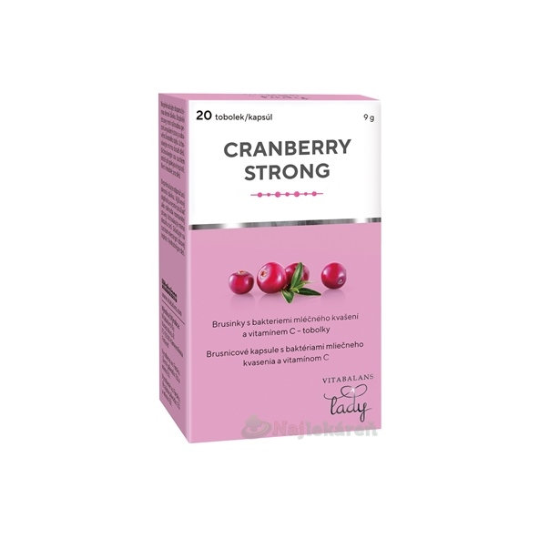 Vitabalans Cranberry Strong 20 kapsúl