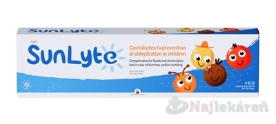 E-shop SUN WAVE PHARMA SunLyte vrecúška 4 rôzne príchute 8 ks