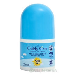Childs Farm Roll-on sun lotion SPF 50+ opaľovacie mlieko 50 ml