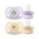 Philips AVENT Cumlík Ultra start s obrázkom dievča 0-2 m 2 ks