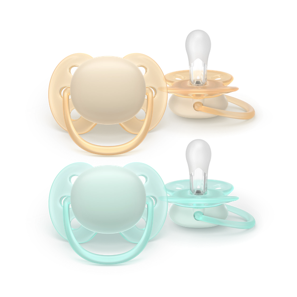 Philips AVENT Cumlík Ultra soft chlapec 0-6 m 2 ks