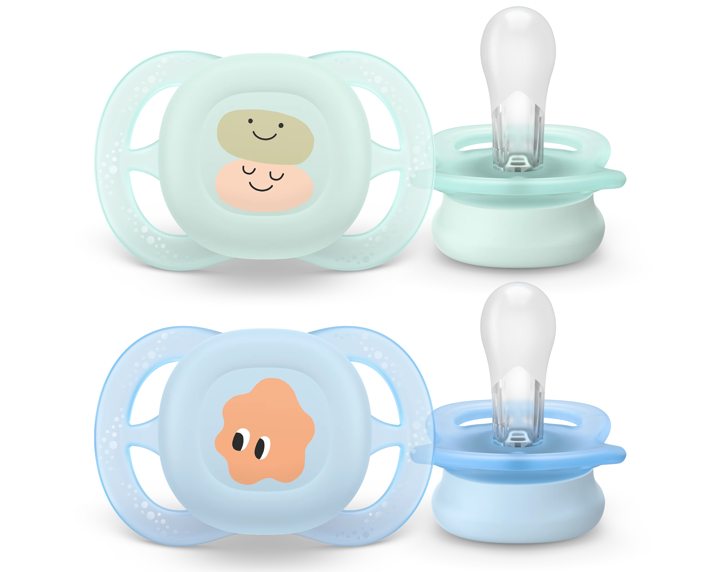 Philips AVENT CUMLÍK Ultra start 0-2m chlapec 2 ks