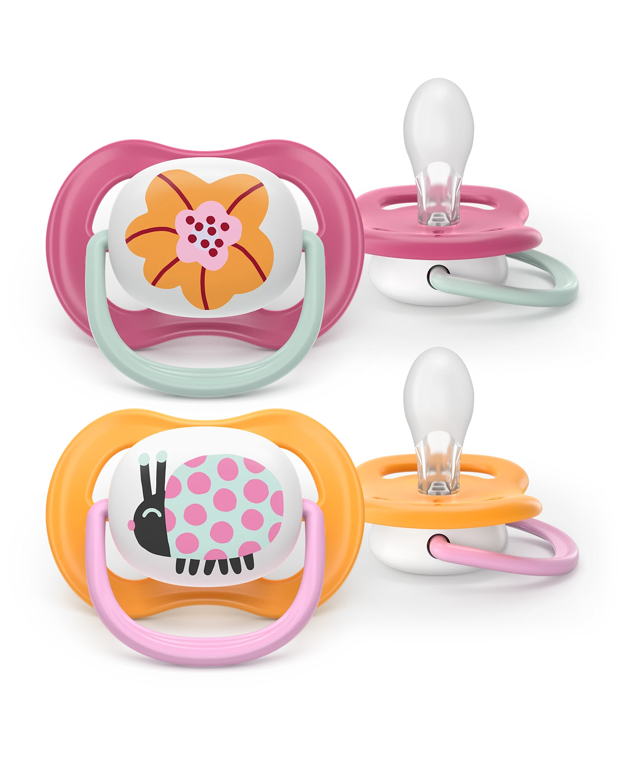 Philips AVENT CUMLÍK Ultra air happy 6-18 m dievča 2 ks