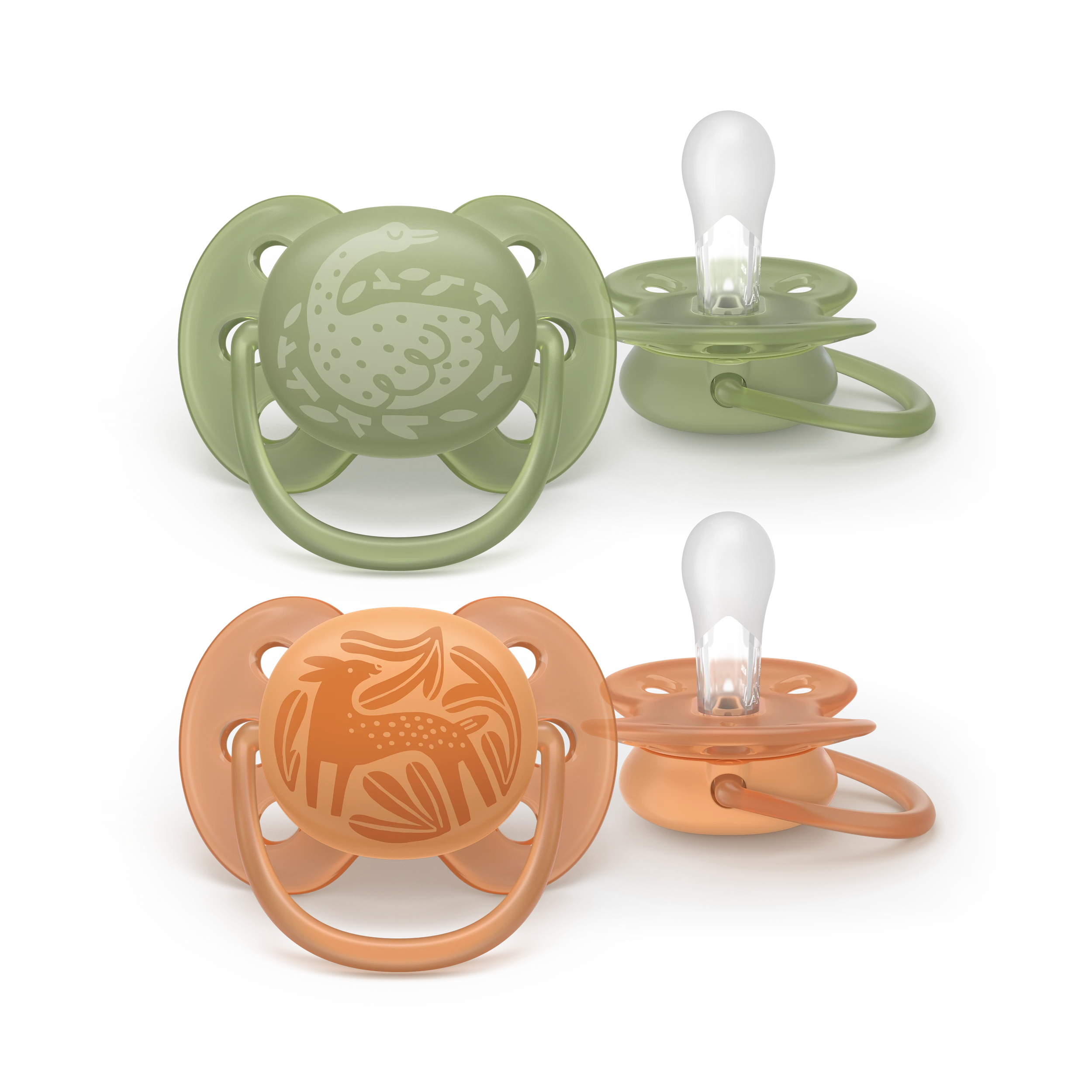 Philips AVENT Cumlík Ultra soft neutral 18m+ 2 ks
