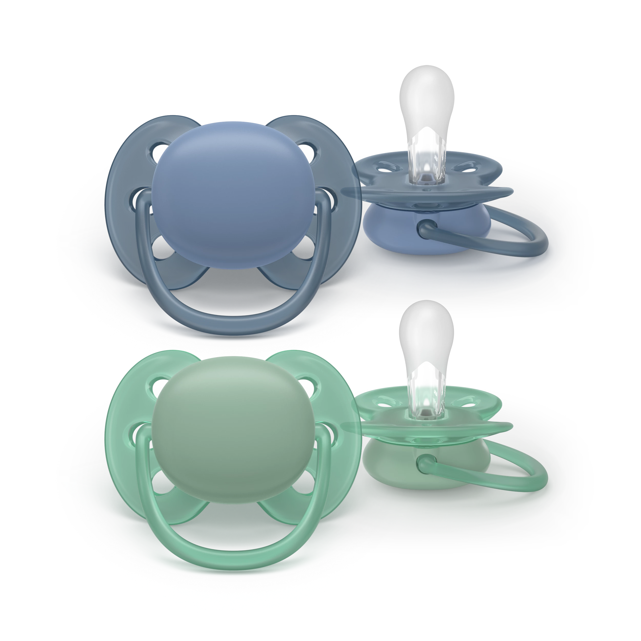 Philips AVENT Cumlík Ultra soft chlapec 6-18 m 2 ks