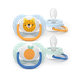 Philips AVENT Cumlík Ultra air s obrázkom 0-6 m modrý/zelený 2ks