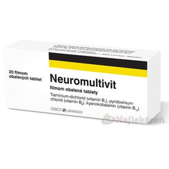 Neuromultivit 20 tbl. pri poruchách nervového systému