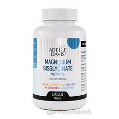 Adelle Davis MAGNESIUM bisglycinate 60 kapsúl