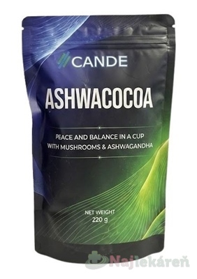 CANDE Ashwacocoa prášok 220 g