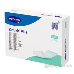 ZETUVIT Plus kompres nasiakavý sterilný 15x20 cm 10 ks
