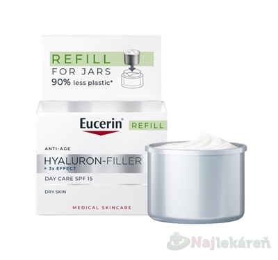 Eucerin Hyaluron-Filler + 3x EFFECT Denný krém SPF 30 50 ml kúpite na Najlekaren.eu