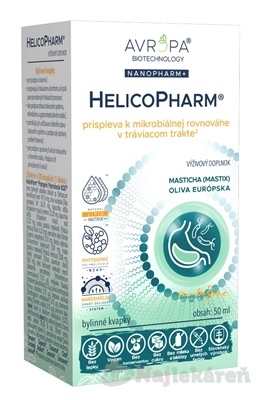 Avropa HelicoPharm bylinné kvapky 50 ml
