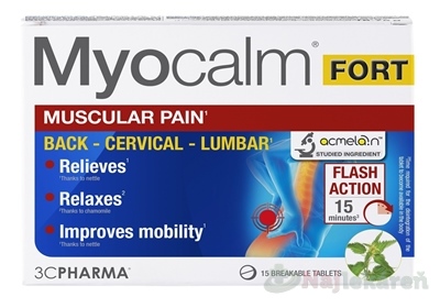 Myocalm FORT 15 tabliet